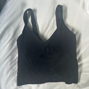 Lululemon Align Black Ribbed Tank - Size 2
